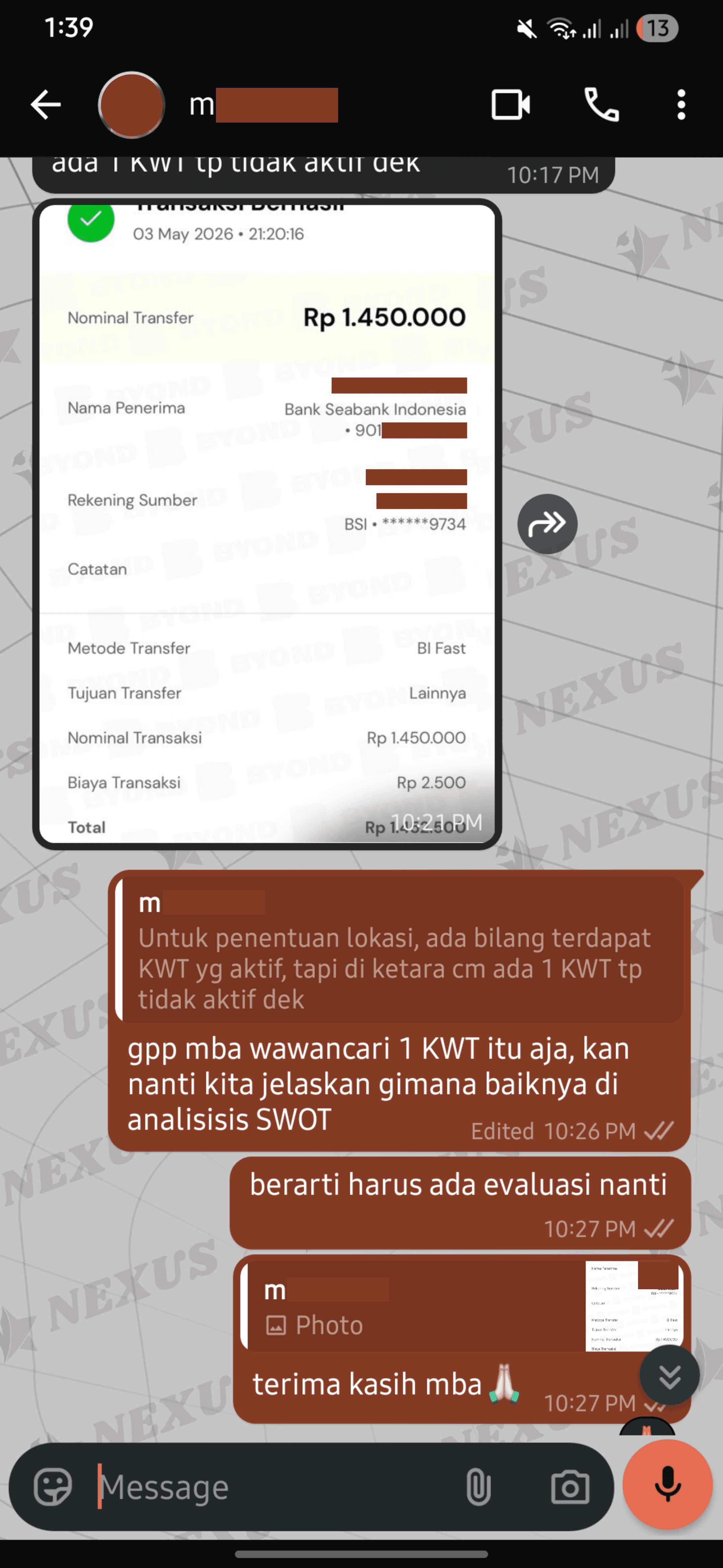 Testimoni klien Nexus