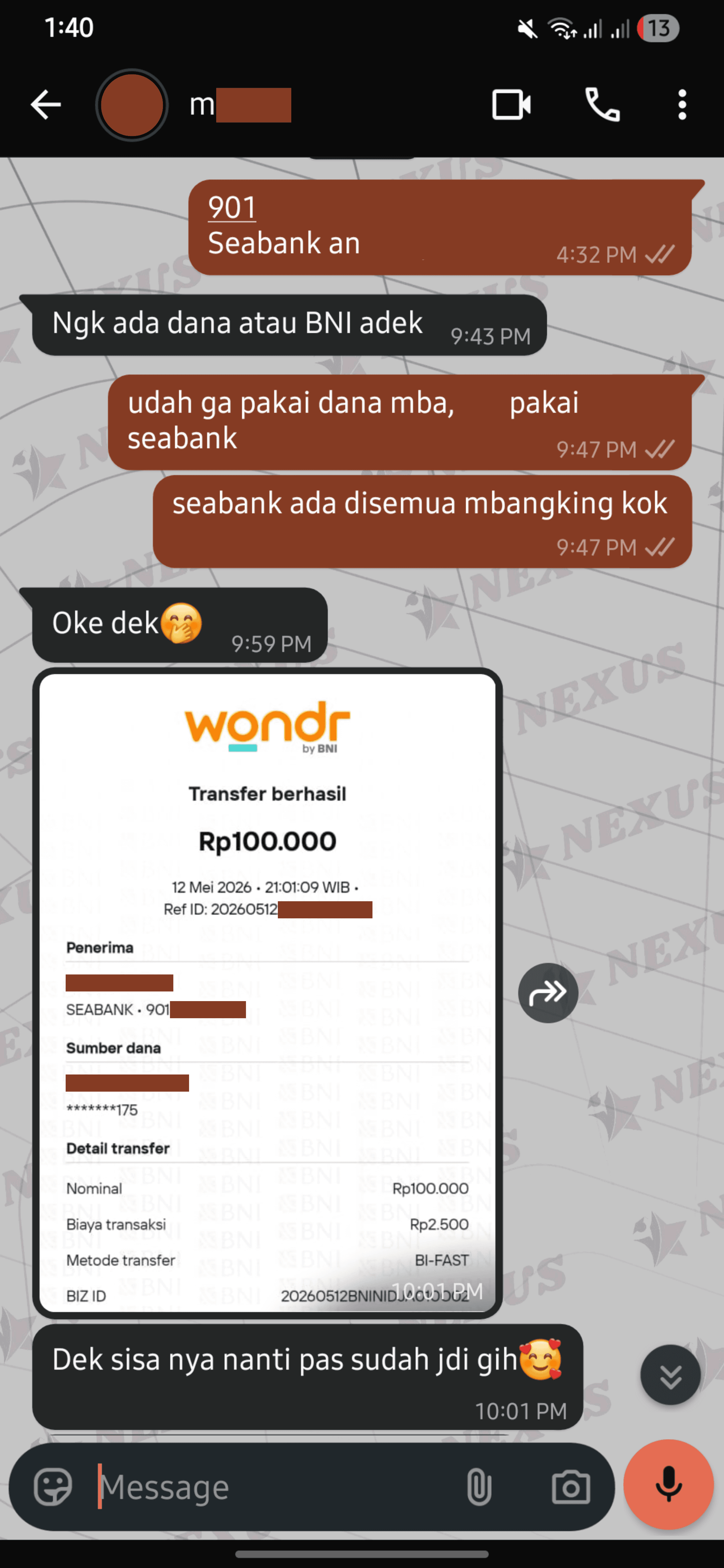Testimoni klien Nexus
